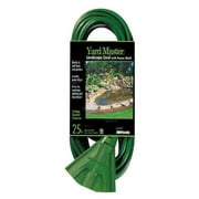 Woods 984413 25ft Outdoor Extension Cord with 3-Outlet Power Block