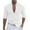 White, variant on YYDGH Men's Muscle Fit Dress Shirt Long Sleeve Button Up Shirts Solid Color Business Shirts Trendy Work Tops