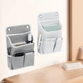 thumbnail image 4 of 2 Pack Small Wall Hanging Organizer Bag, Hanging Storage Basket with Pockets, Wall Organizer Waterproof Bin for Kitchen, Bathroom, Bedroom, Office, Courtyard, RV Camper, 4 of 9
