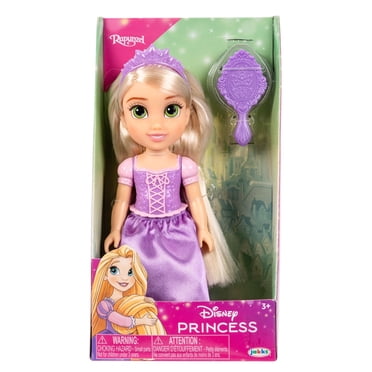 Disney Princess Petite Rapunzel Doll with Molded Bodice and Brush