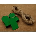 thumbnail image 1 of 100 Pcs Rectangular Shape Tag Bonbonniere Wedding Favor Hang Tags Gift With Free Natural Jute Twine - Colours Available, 1 of 7