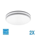 thumbnail image 1 of Euri Lighting EIN-CL42SL-2030e-2 16 Watts 3000K Rond A Mené le Plafonnier Encastré - Blanc, 1 of 1