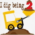 thumbnail image 3 of CafePress - I Dig Being 2 T Shirt - Cute Toddler T-Shirt, 100% Cotton, 3 of 4