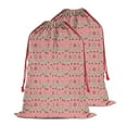 thumbnail image 2 of Christmas Bags Drawstring,Pink Christmas Tree Pattern Large Xmas Christmas Gift Bags,Reusable for Xmas and New Year Party Favors and Supplies,27.6" X 19.7", 2 of 6