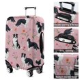 thumbnail image 5 of Border Collie Dogs with Pioneer Flower Luggage Cover Fashion Suitcase Cover Baggage Covers Fit 25-28 Inch Luggage (Go Travel), 5 of 5