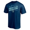 thumbnail image 2 of Men's Deep Sea Blue Seattle Kraken Hometown Collection Push Ahead T-Shirt, 2 of 4