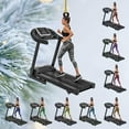 thumbnail image 2 of Custom Treadmill Ornament Tread Mill Ornament for Christmas Xmas Tree Exercise Treadmill for Gymer Fitness Treadmill Exercise Ornament Gift for Weightlifter Fitness Weightlifting Gym (TE4) - 3350, 2 of 7