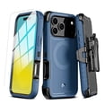 thumbnail image 1 of . Funda MYBAT Maverick Mag clip para iPhone 17 PRO MAX - Azul con mica, 1 of 10