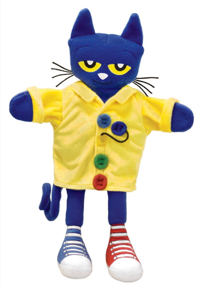 Pete the Cat Pete the Cat and His Four Groovy Buttons 14.5" Puppet