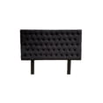 thumbnail image 1 of Cabecera Soho Individual Negro terciopelo El Bazar Store Soho, moderna, individual, 1 of 2