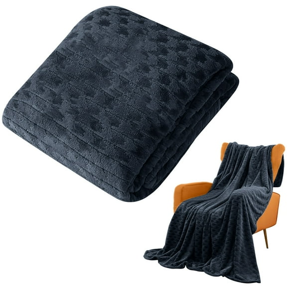 olkpmnmk Clearance Sale!Throw Blanket,Simple&Opulence Throw Blanket for Couch Blankets for Women 100 Cm Cozy Lightweight Fleece Blanket for Home Decor,Room Decor Home Decor
