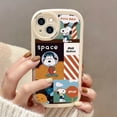 thumbnail image 1 of Adecuado Para iPhone 13 13pro 13prm 11 7Plus 8Plus Xr XS 13 12 Pro Max Oval Suave TPU Cuero Caso Del Teléfono, 1 of 3