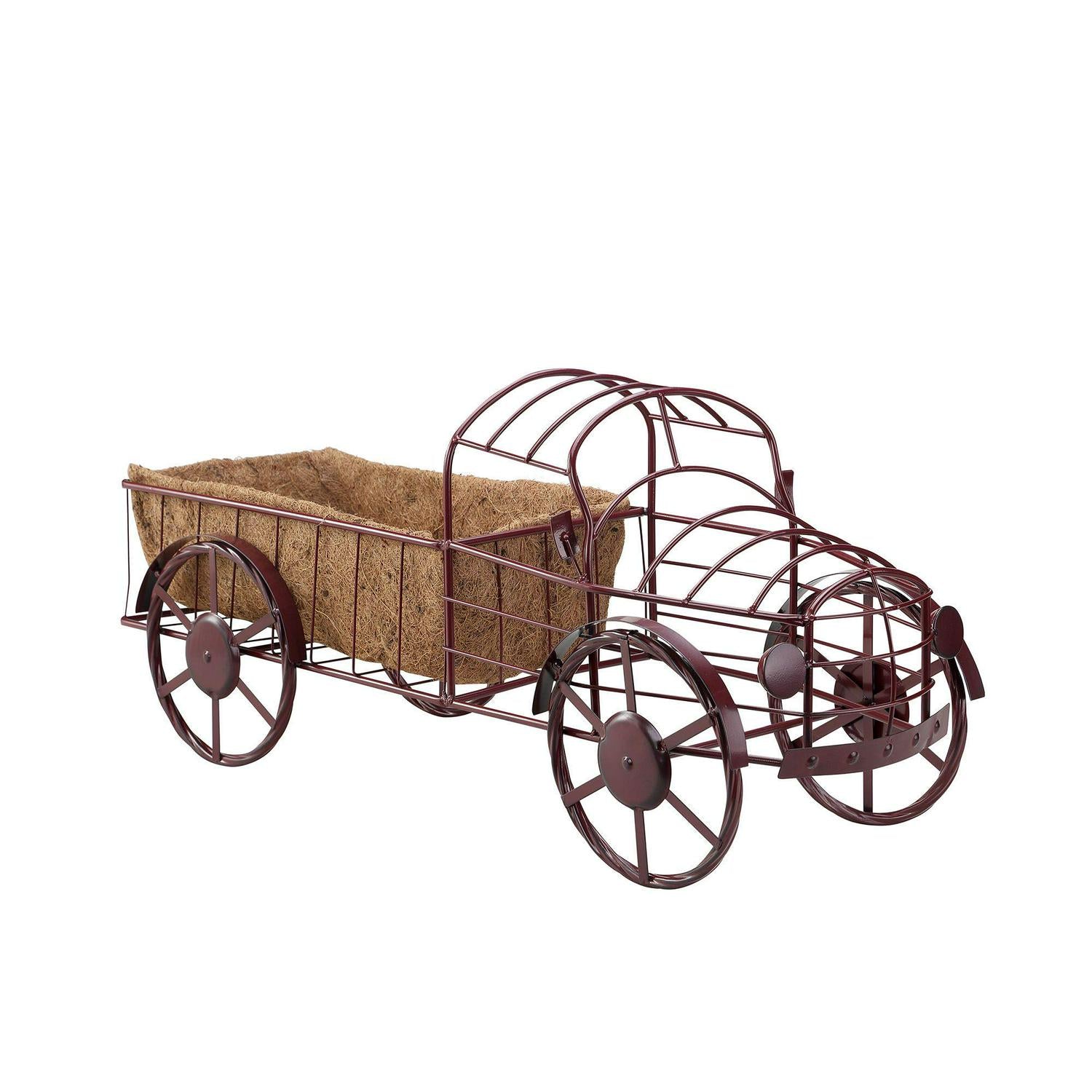 Red Shed Large Metal Truck Planter