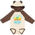 thumbnail image 3 of Inktastic Enjoy The Sunshine Jamaica Summer Paradise Boys or Girls Long Sleeve Baby Bodysuit, 3 of 5