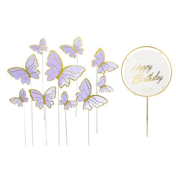 Guangmc Wedding Cupcake Topper Set for Parties & Events