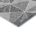 thumbnail image 4 of Addison Rugs Mayfield Washable Transitional Geometric Pewter Rectangle Rug, 2'6" x 3'10", 4 of 6