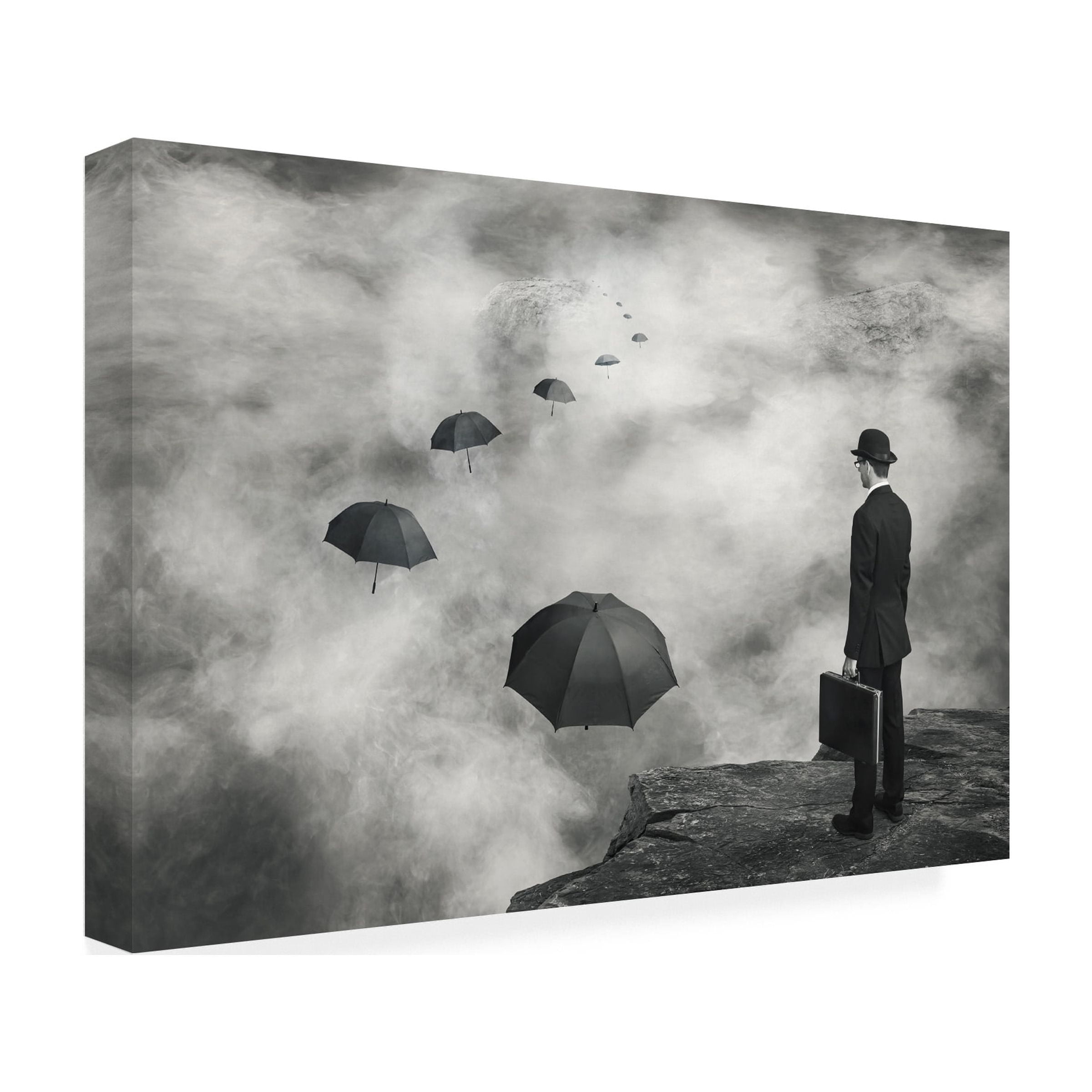 Alain Villeneuve 'The Road Less Traveled' Canvas Art