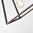 thumbnail image 5 of RADIANCE goods Industrial 5 Light Oil Rubbed Bronze Island Pendant Ceiling Fixture 38" Wide, 5 of 12
