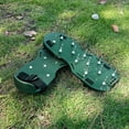 thumbnail image 4 of Lawn Aerator Shoes Free-Installation Grass Aeration Shoes with Stainless Steel Shovel, Heavy Duty Lawn Aerator Spike Shoes Lawn Aeration Tool with Hook （green,29.5*12.8cm), 4 of 5