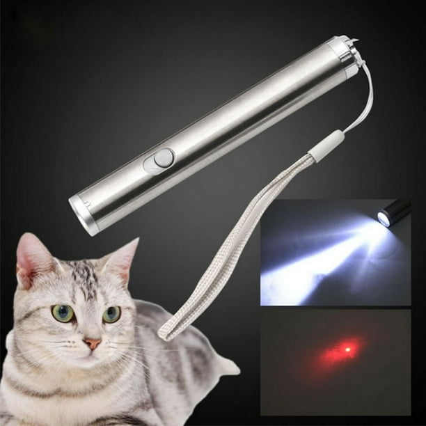 Laser Tease Cat Rods LED Light Laser Funny Interactive Cat Pen Toys - Walmart.com - Walmart.com