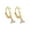 esrring 122, variant on Lightweight Big Hoop Earrings for Women Women's Stud Alloy Earrings Small Hoop Earrings 14K Gold Plated Flat Back Cartilage Earrings for Women Men Warehouse Sale Clearance
