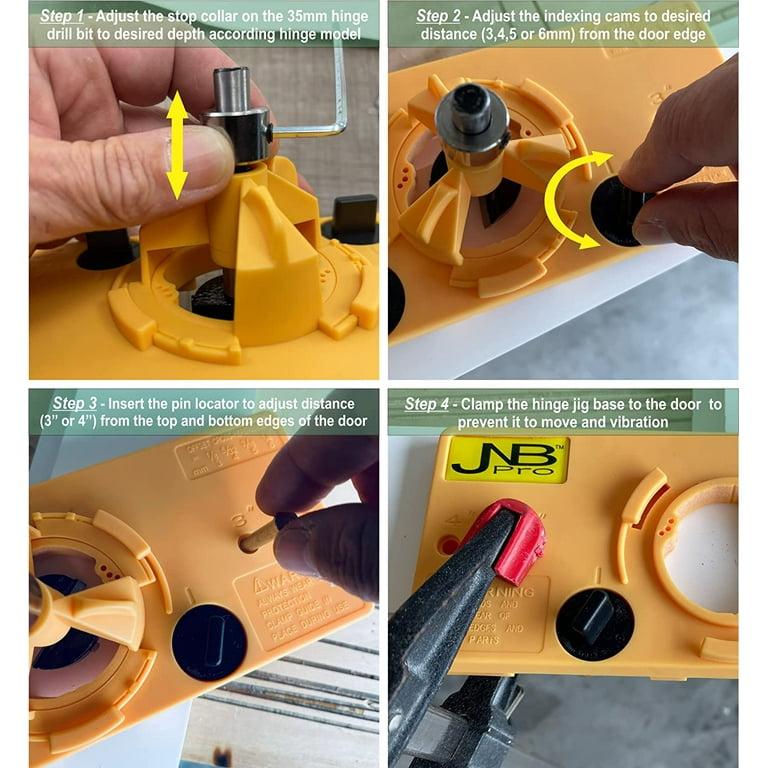 Cabinet hinge sale jig