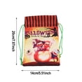 thumbnail image 3 of Kbndieu Halloween Tote Treat Bags for Trick or Treating, Halloween Goodie Candy Bags Reusable Cloth Bucket Gift Bag Handbag for Kids Costume Party Favor Supplies, 3 of 5