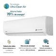 thumbnail image 2 of Minisplit Mabe Inverter Frío-Calor 1 Tonelada (12000 BTU's) 110V MMI12HABWCATM1, 2 of 4