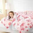 thumbnail image 4 of Castle Fairy Cartoon Pink Axolotl Full Size Comforter Sets,Cute Ocean Animal Bedding Sets, 4 of 8