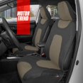 thumbnail image 3 of Fundas para asientos de coche Motor Trend AquaShield, parte delantera, beige, impermeables, 3 of 9