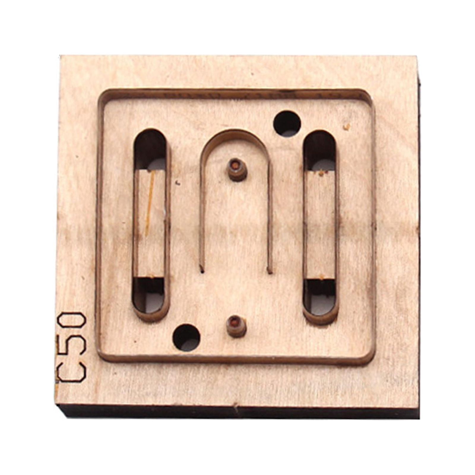 Leather Craft Cutting Die Hollow Template Stencils Jewelry Punch Tool for DIY Making, Leathercrafts, Belt Buckle, in, Scrapbooking