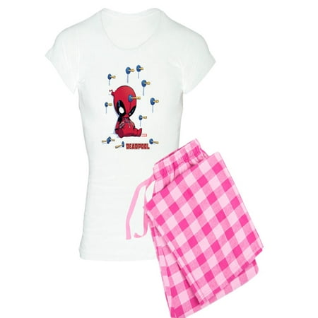 

CafePress - Deadpool Toy Darts - Women s Light Pajamas