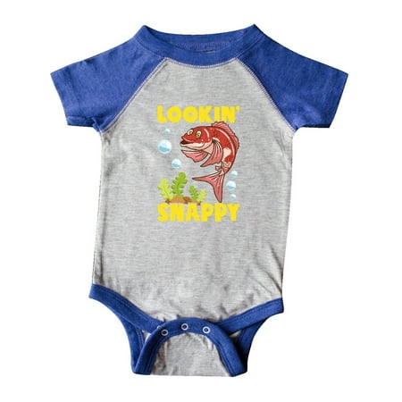 

Inktastic Red Snapper Funny Fish Gift Baby Boy or Baby Girl Bodysuit