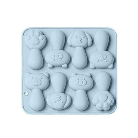 

Cartoon Chocolate Mold Baby Auxiliary Food Tools Cake Decoration Resin Mold