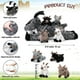 thumbnail image 2 of Juego de peluche de cabra de peluche HyDren de 18 pulgadas con 4 bebés, 2 of 6
