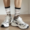 thumbnail image 6 of Pofeuu Woodland Forest With Deers Print Crew Socks, Adult Running Hiking Socks for Youth and Adult, 6 of 6