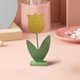 thumbnail image 5 of Wmhnj Tulipanes de madera, adorno de Pascua, flores artificiales, decoracin para el hogar, mesa o fiesta, 5 of 9