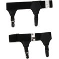 thumbnail image 1 of Adjustable Men's Sock Garter Belt Grips Suspender With Metal Clips Accessories, 1 of 5