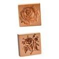 thumbnail image 1 of Molde para de 2 Piezas, Molde para Estampado en Relieve, Moldes para Hornear con Forma de Cono de Pino DIY Baoblaze Molde para galletas, 1 of 8