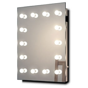 Vanity Girl Hollywood Broadway Lighted Bathroom Mirror