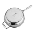 thumbnail image 6 of ZWILLING Clad CFX 4.5-qt Stainless Steel Ceramic Nonstick Perfect Pan, 6 of 9