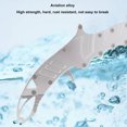 thumbnail image 4 of Rustproof Alloy Fish Gripper, Multifunctional Fish Lip Grabber, Clamp Design, One Hand  Fish Mouth Clamp Tool, Comfortable Grip for Outdoor, 4 of 7