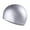 Silver, variant on Swimming Cap Breathable PU Coated for Adults Oversized and Comfortable in Multiple Colors