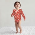 thumbnail image 4 of Xecao Japanese Maneki Cats Print Baby unisex-baby Cotton Long-sleeve Bodysuits-6 Months, 4 of 6
