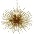thumbnail image 2 of Mid Century design 12 Arm Chandelier sea urchin Brass Sputnik 29" Dia lighting, 2 of 3
