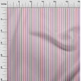 thumbnail image 3 of oneOone Cotton Cambric Pink Fabric Stripes Craft Projects Decor Fabric Printed By The Yard 56 Inch Wide, 3 of 4