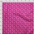 thumbnail image 3 of oneOone Silk Tabby Fuschia Pink Fabric Christmas Sewing Craft Projects Fabric Prints By Yard 42 Inch Wide, 3 of 4