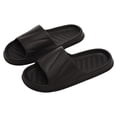 thumbnail image 4 of HNMKIU Men's and Women's Summer Thick Soled Indoor Slippers Leisure Bathroom Soft Soled Sandals Black,6, 4 of 4