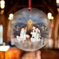 thumbnail image 4 of XWSHYW Adornos Colgantes Adornos Navideños Adornos Navideños Adornos Navideños Acrílicos Recuerdos Decoraciones 2D, 4 of 6