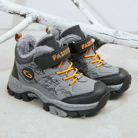 

Kids Leather Softness Plus Cotton Mountain Sports Shoes